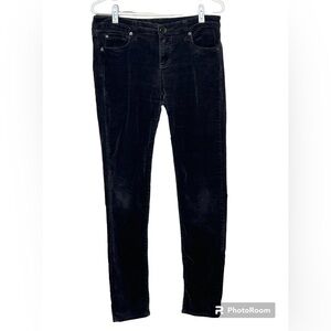 Kut From The Kloth Black Cordaroy Pants Sz 8
